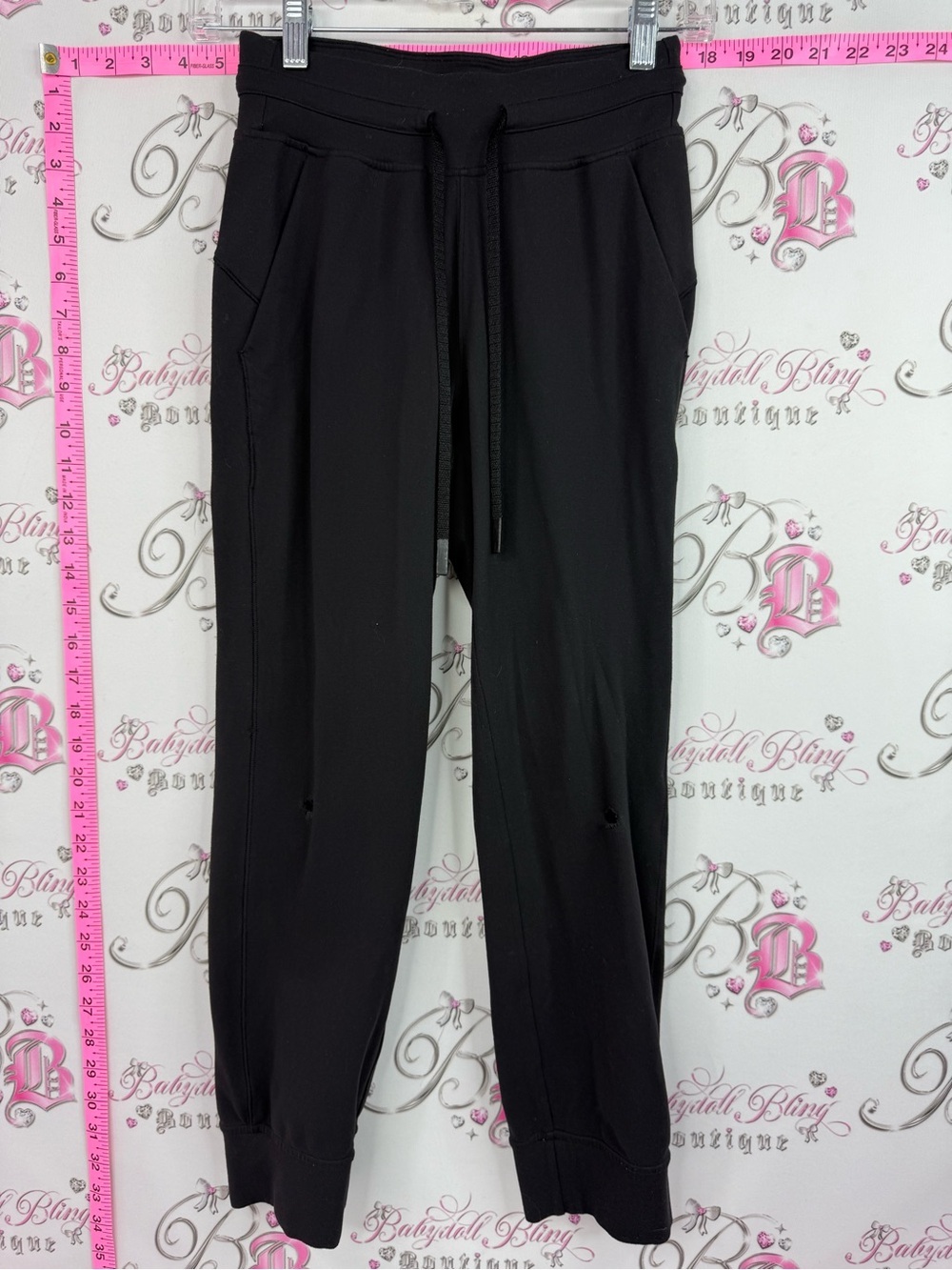 lululemon athletica pants Black Track Joggers